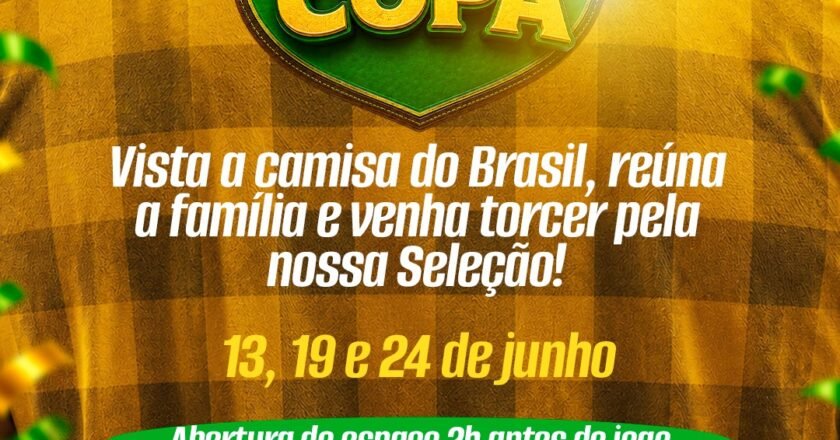 Ilhabela promove Arraiá da Copa com transmissão de jogos