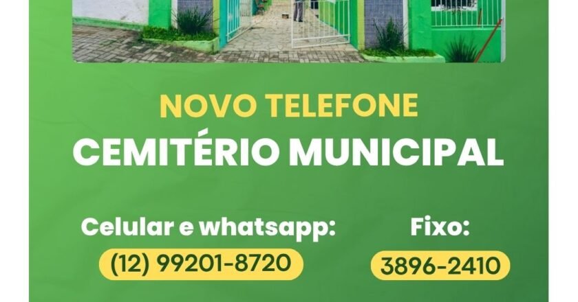 Cemitério Municipal de Ilhabela disponibiliza novo canal de atendimento via WhatsApp